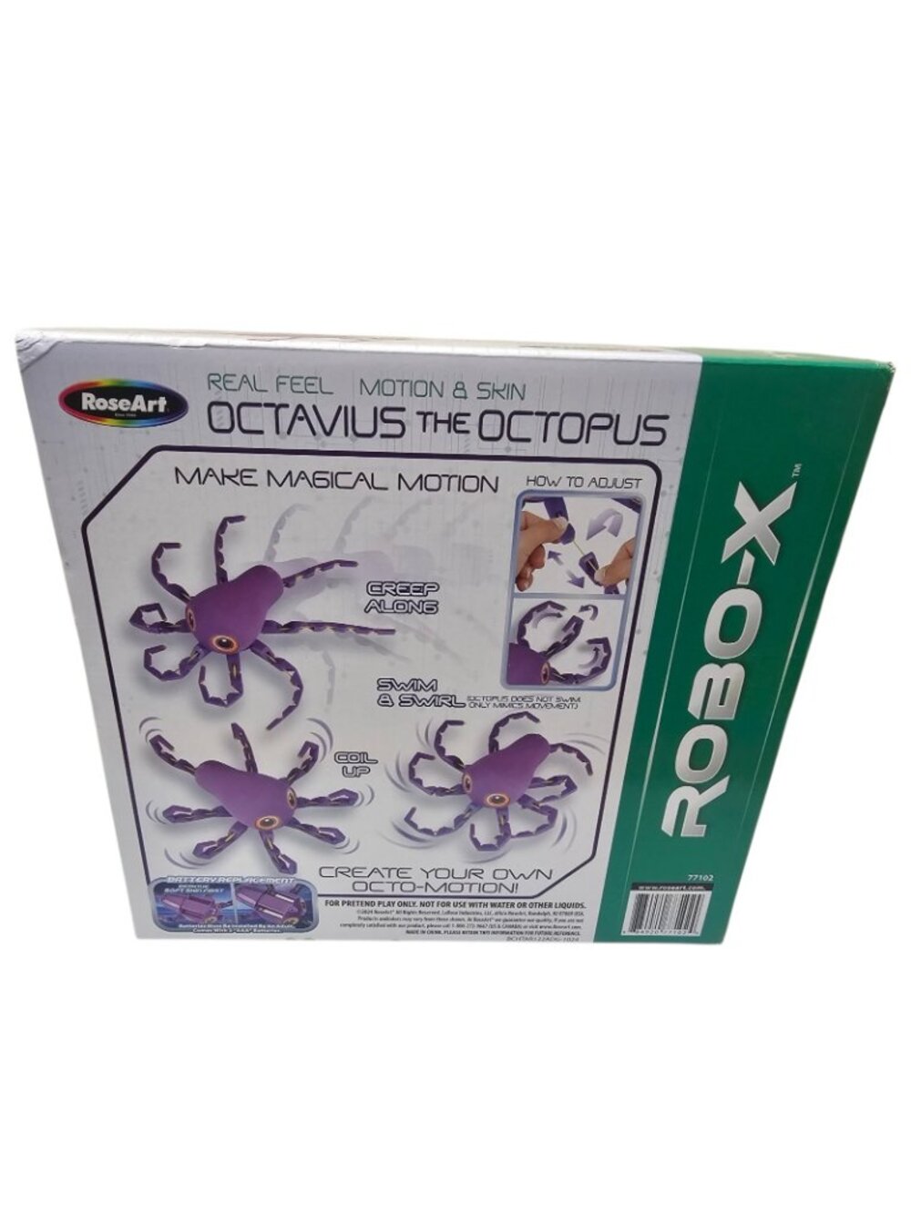 ROBO-X Octavius The Octopus Interactive Robotic Toy By Rose Art NIB - Picture 6 of 10